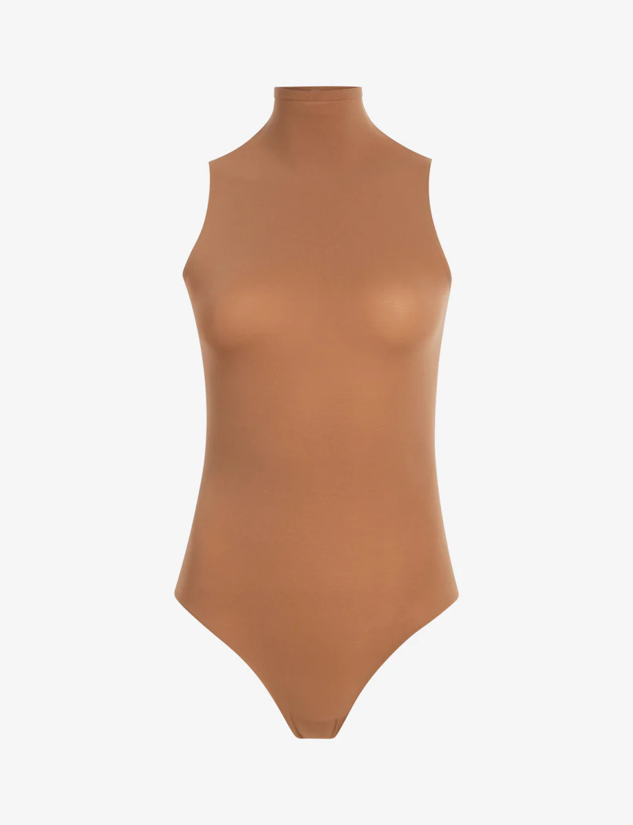 Ballet Mockneck Sleeveless Bodysuit - Image 14