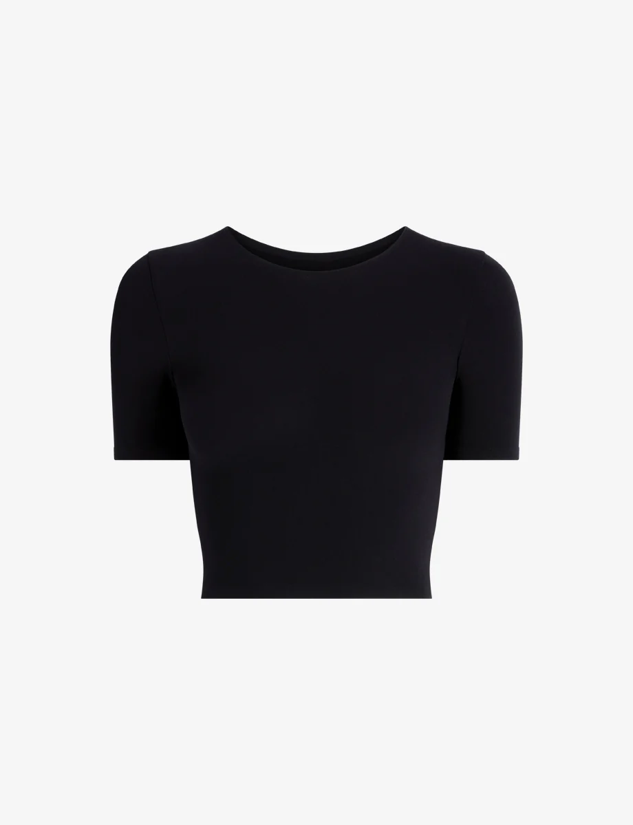 Ballet Body Cropped Crewneck Tee - Image 4