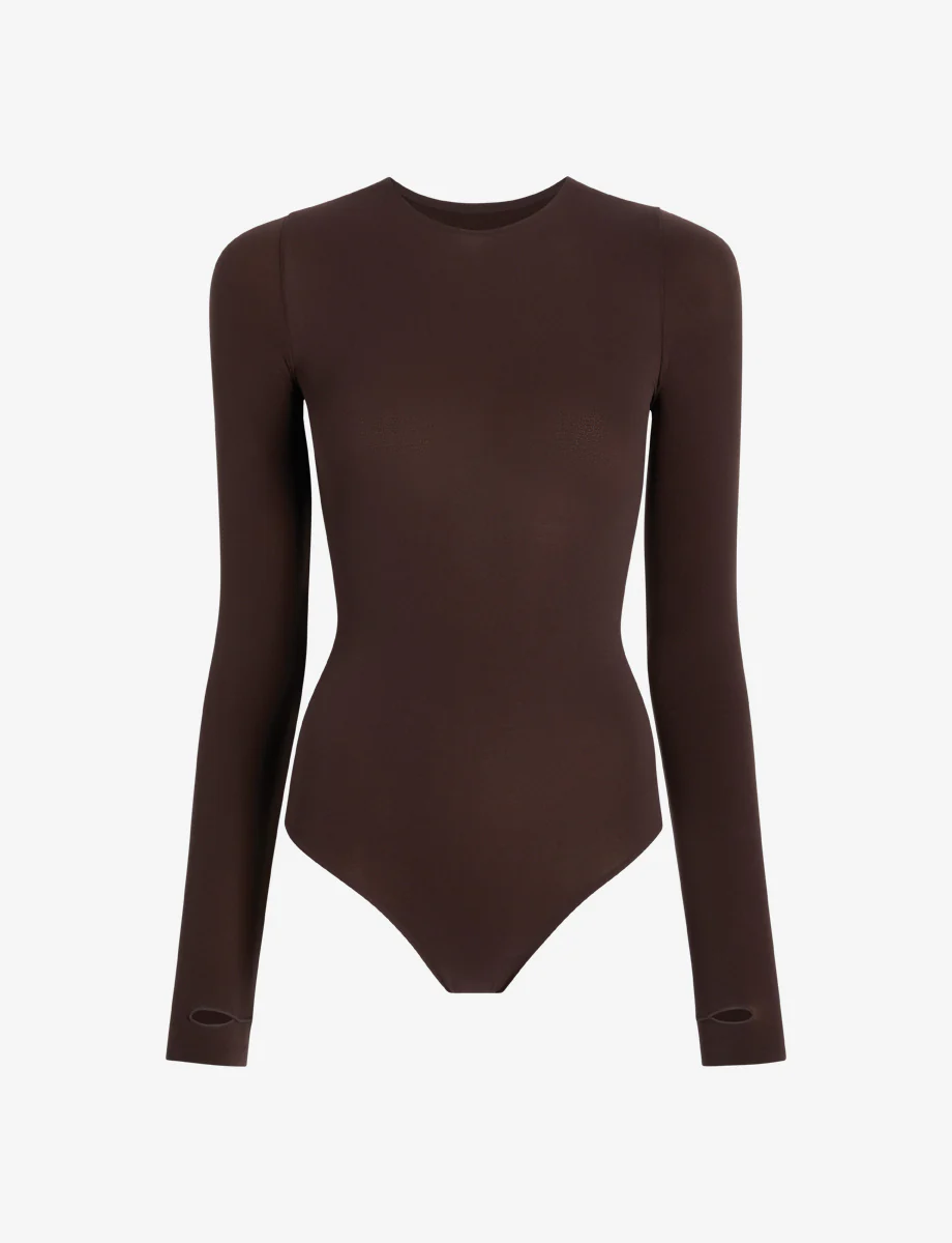 Ballet Long Sleeve Bodysuit with Thumbholes - Image 13