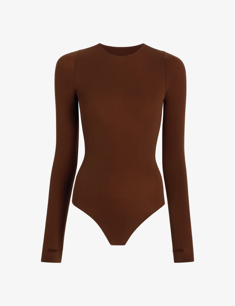 Ballet Long Sleeve Bodysuit with Thumbholes - Image 9