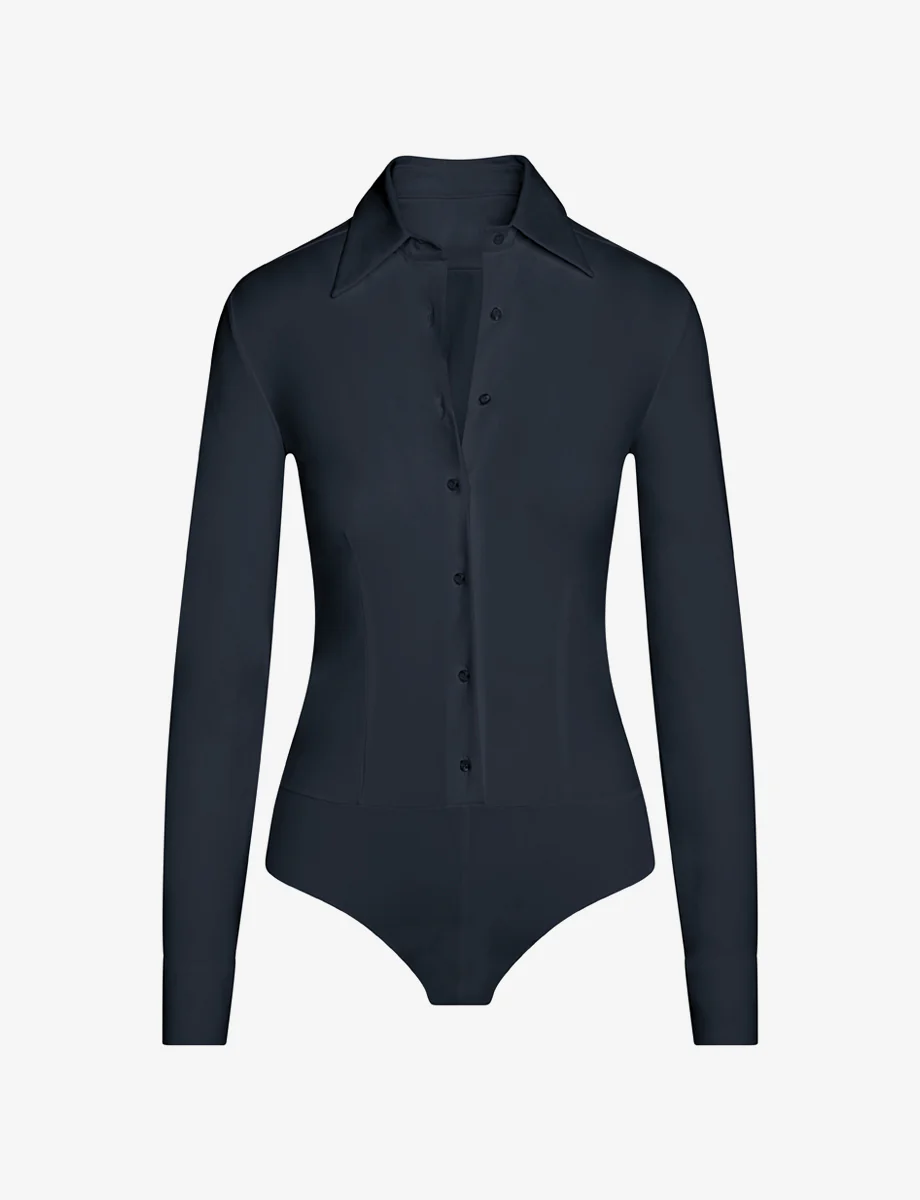 Classic Button Down Bodysuit - Image 16