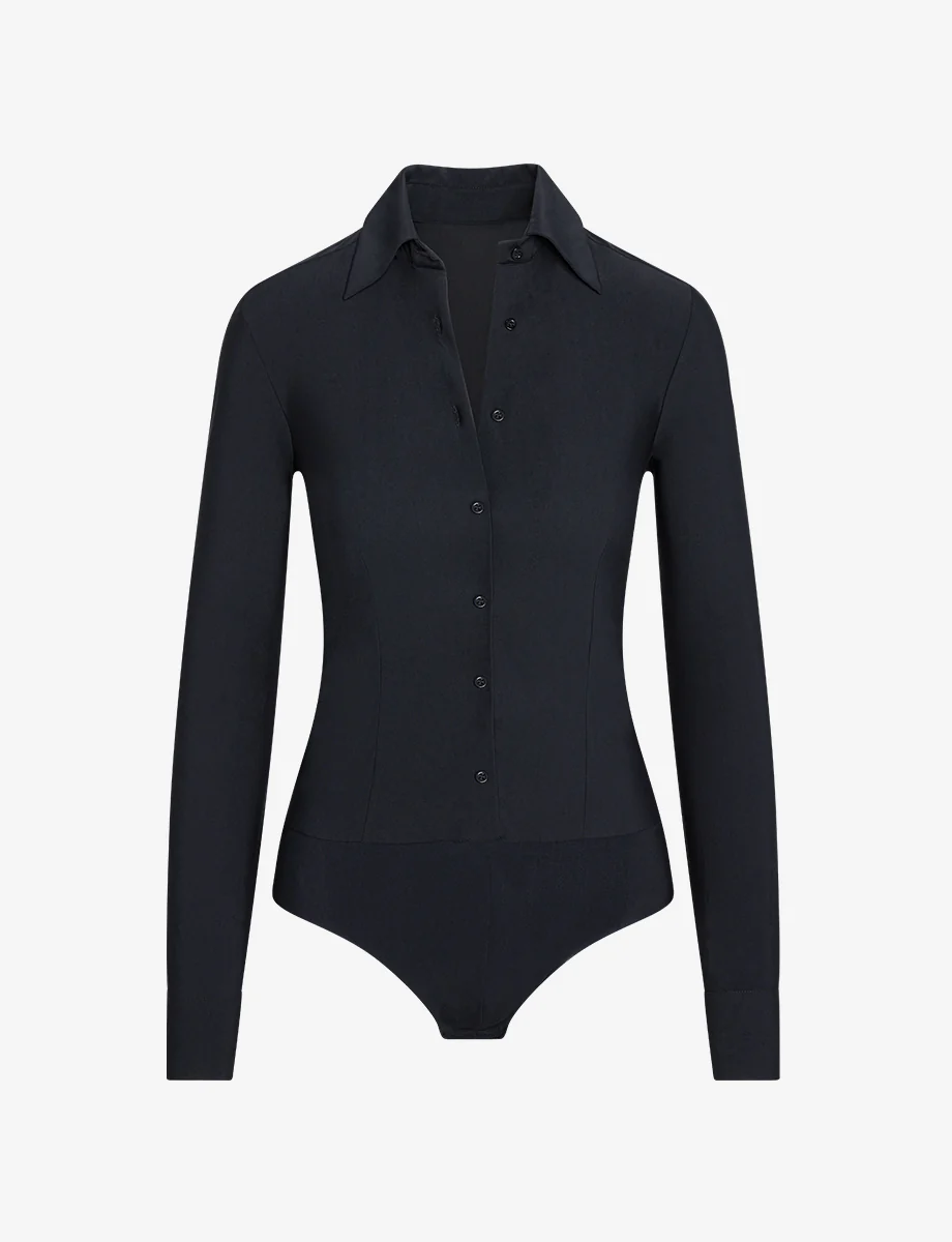 Classic Button Down Bodysuit - Image 8