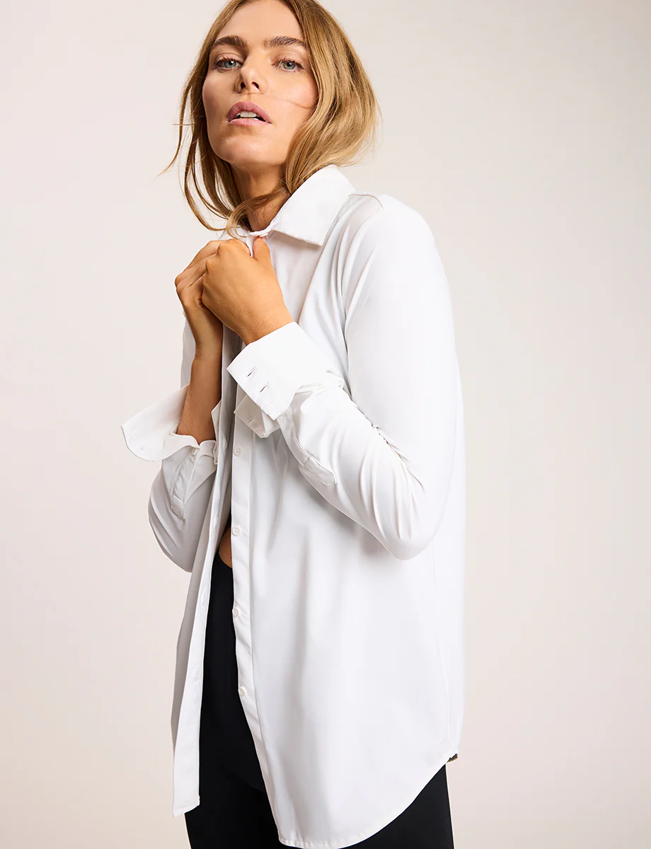Classic Oversized Button Down Shirt - Image 3