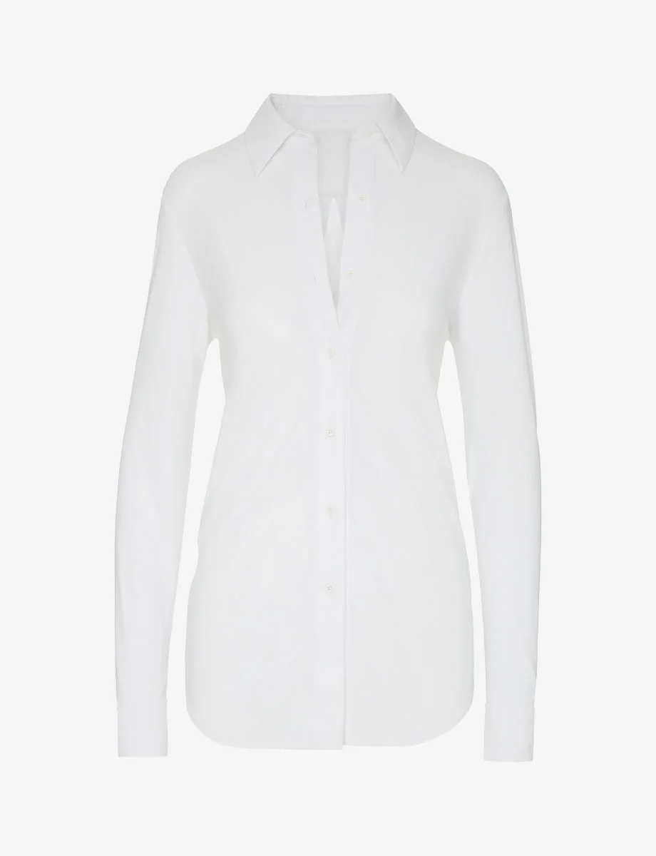 Classic Oversized Button Down Shirt - Image 7
