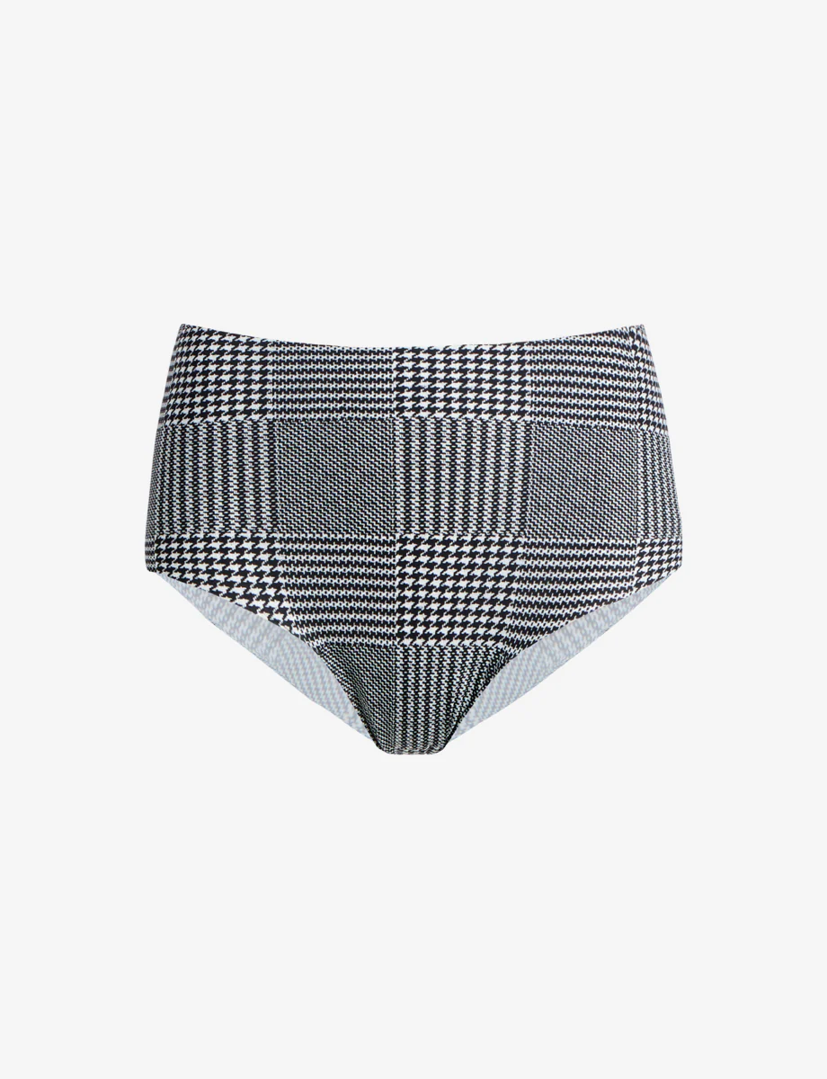 Classic Print High Rise Bikini - Image 7