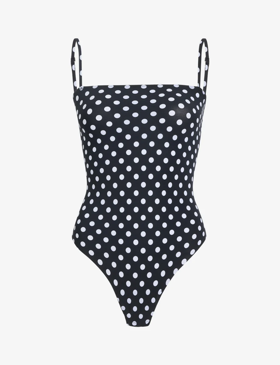 Classic Print Straight Cami Bodysuit - Image 18