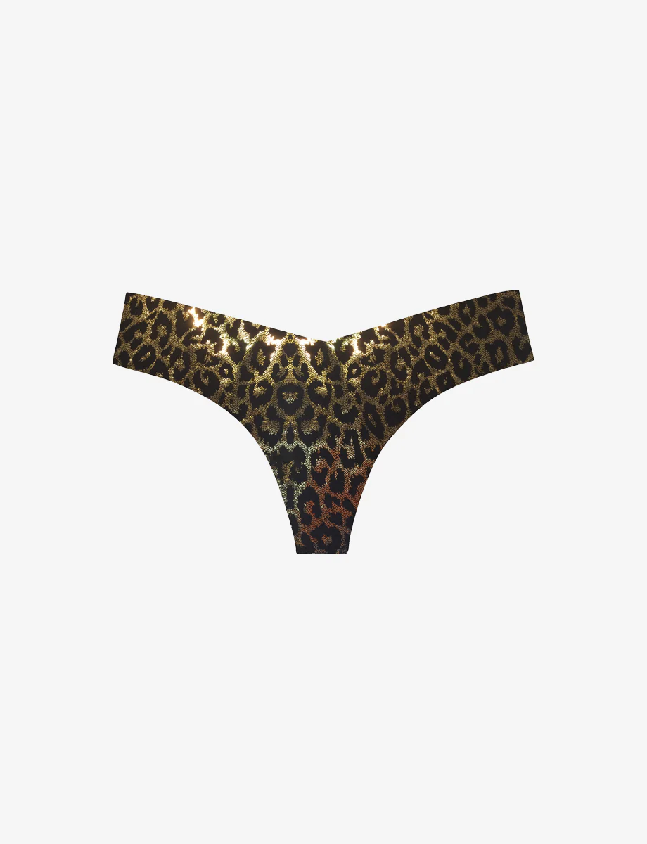 Classic Print Thong