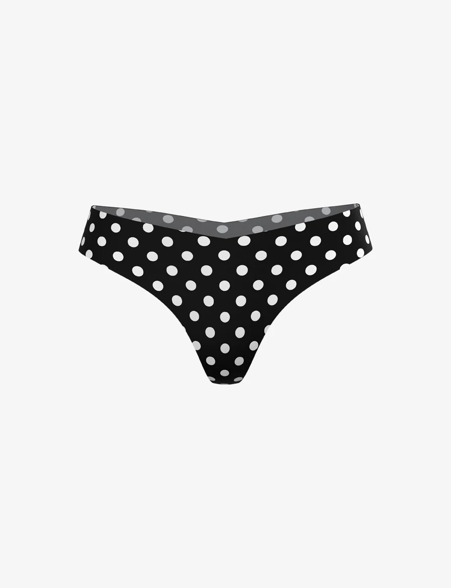 Classic Print Thong