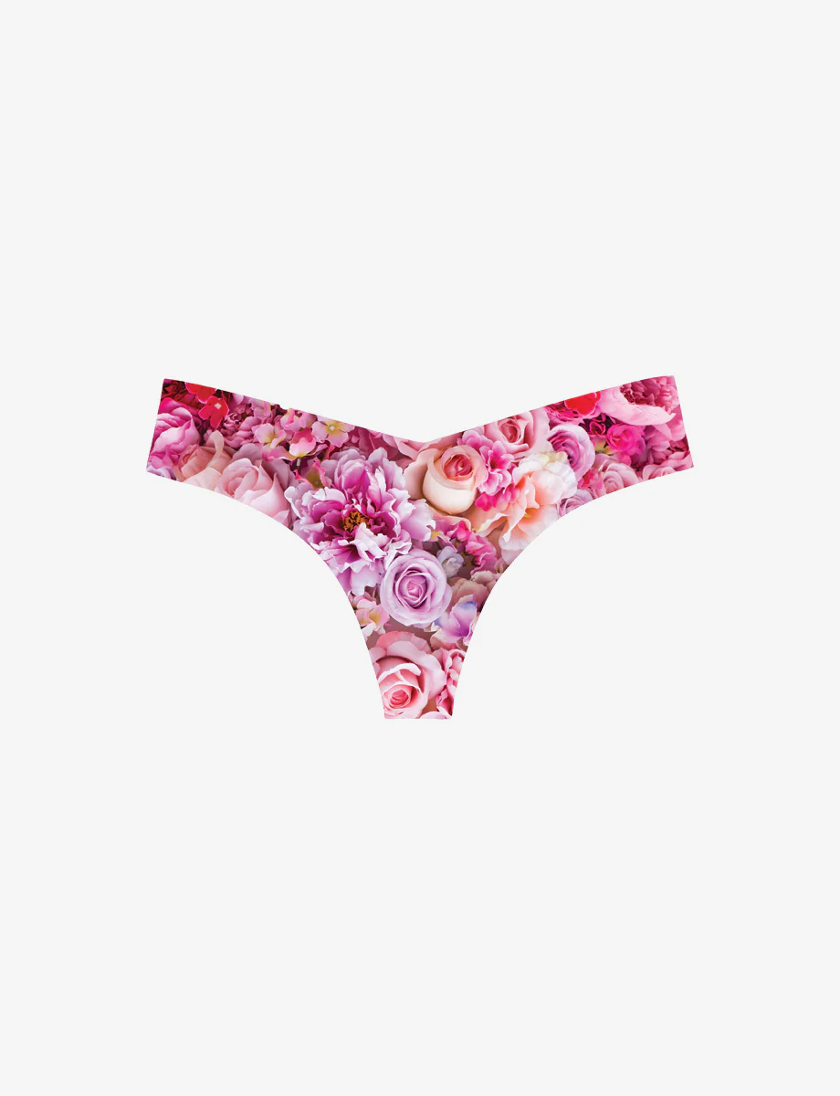 Classic Print Thong