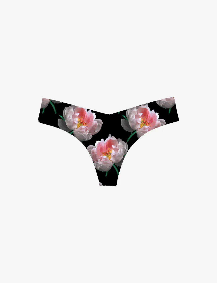 Classic Print Thong