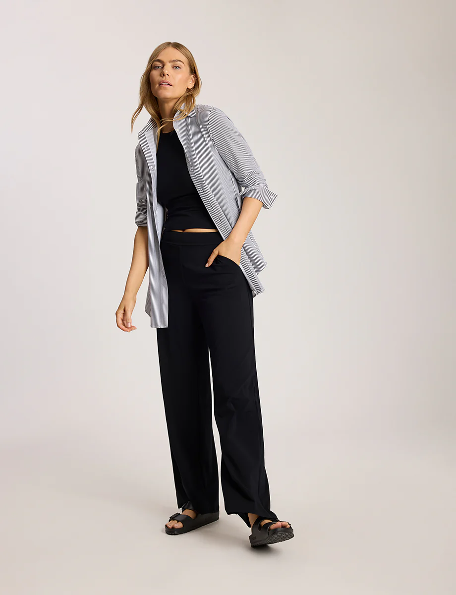 Classic Printed Oversized Button Down Shirt - Image 6