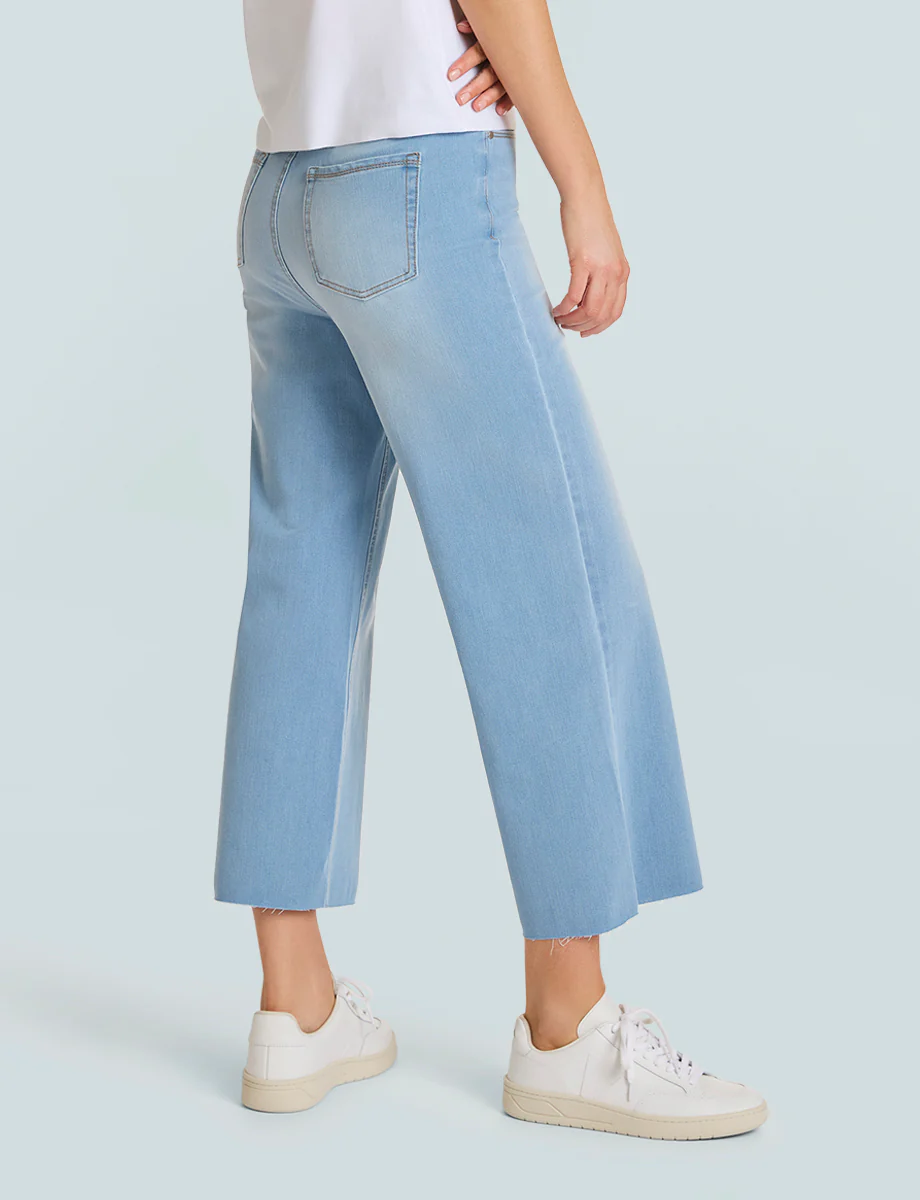 Do It All Denim™ High-Rise Cropped Wide Leg - Image 2
