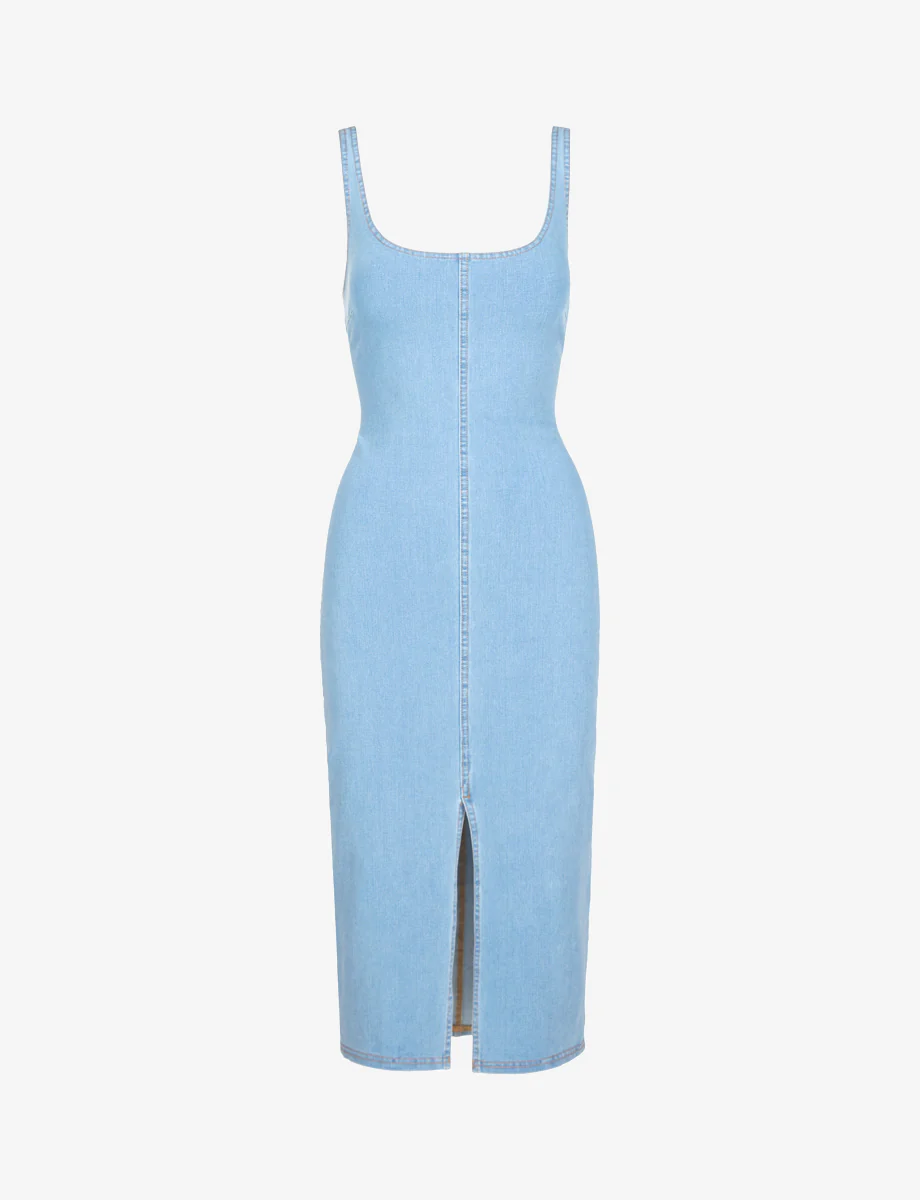 Do It All Denim™ Midi Tank Dress - Image 8