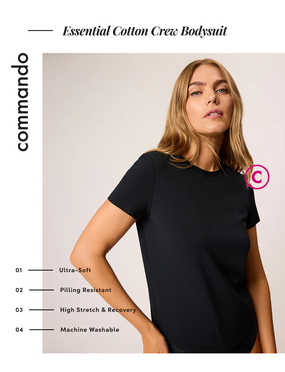 Essential Cotton Crew Bodysuit - Image 12