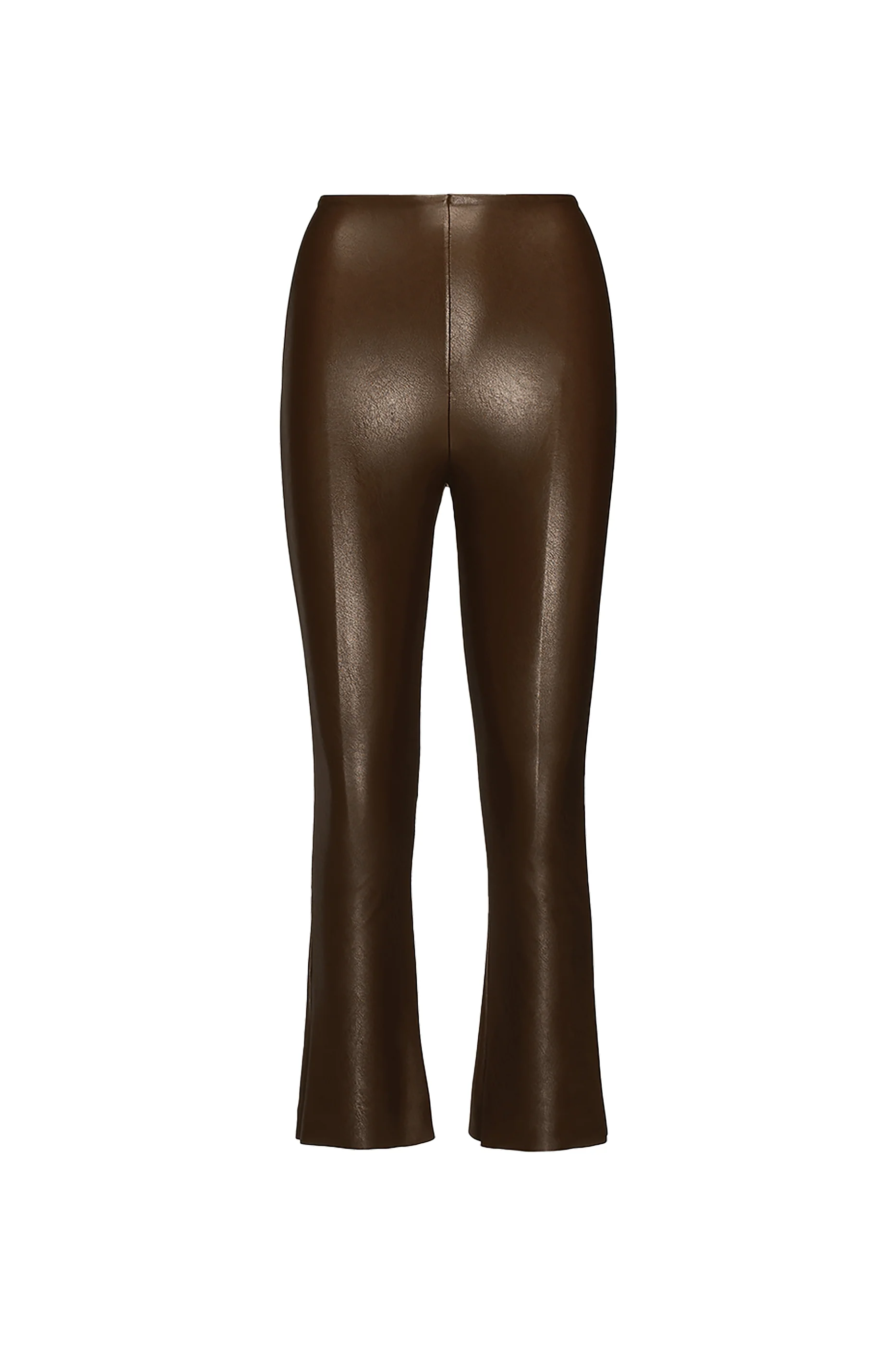 Faux Leather Crop Flare - Image 6
