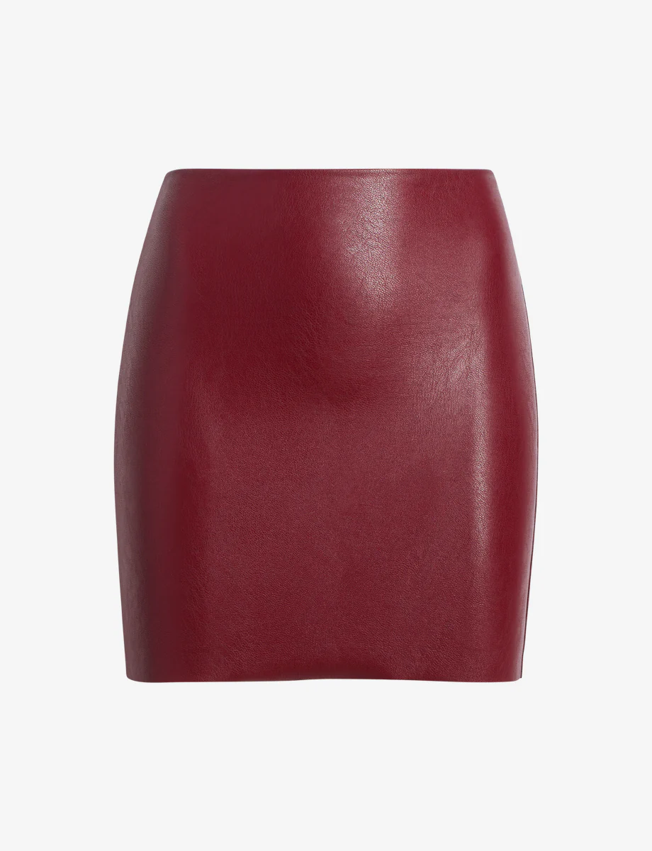 Faux Leather Micro-Mini Skirt - Image 16