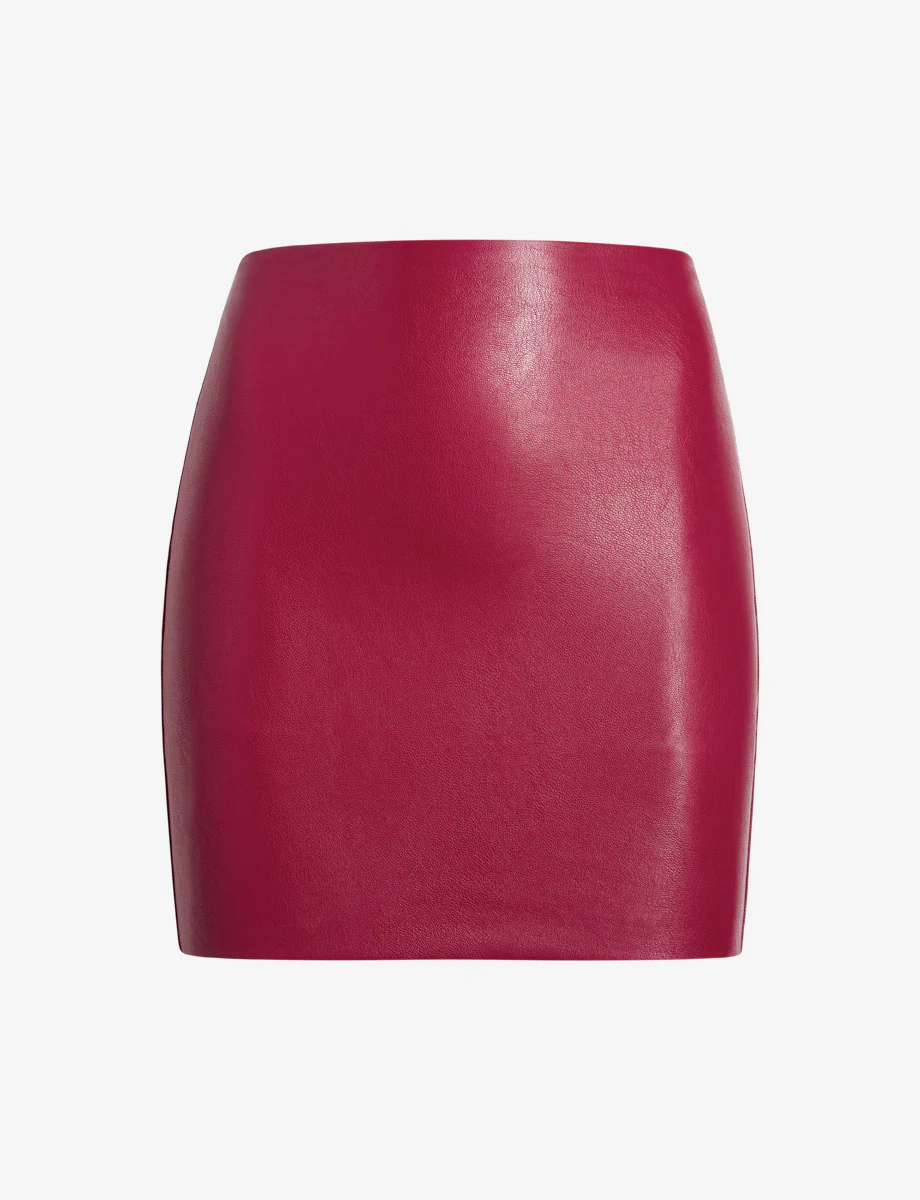 Faux Leather Micro-Mini Skirt - Image 40