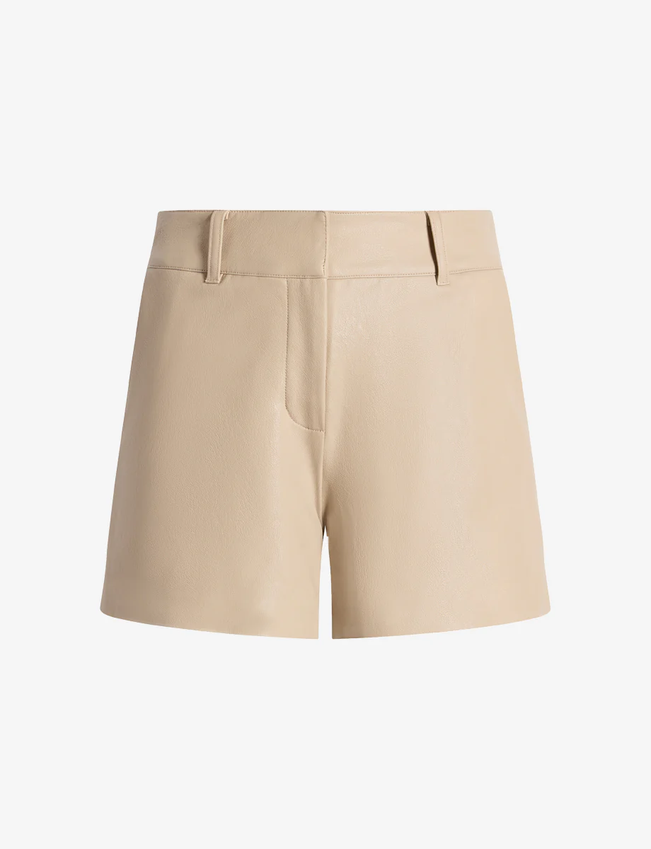 Faux Leather Tailored Short - Image 17