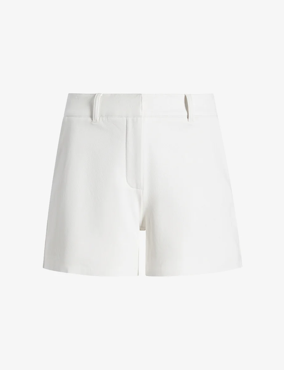 Faux Leather Tailored Short - Image 20