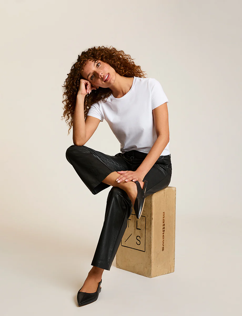 Faux Leather Trouser - Image 3