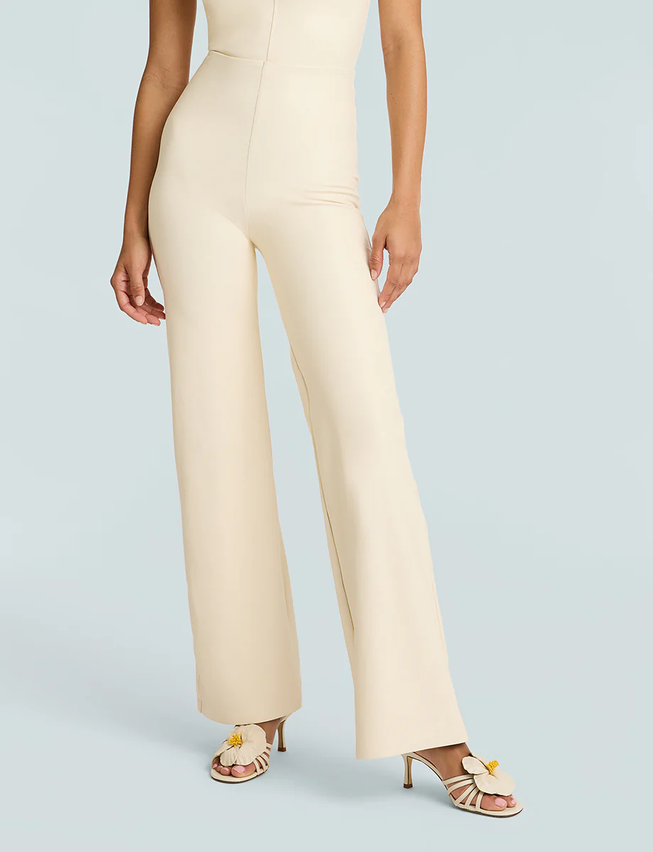 Faux Leather Wide Leg Pant - Image 10