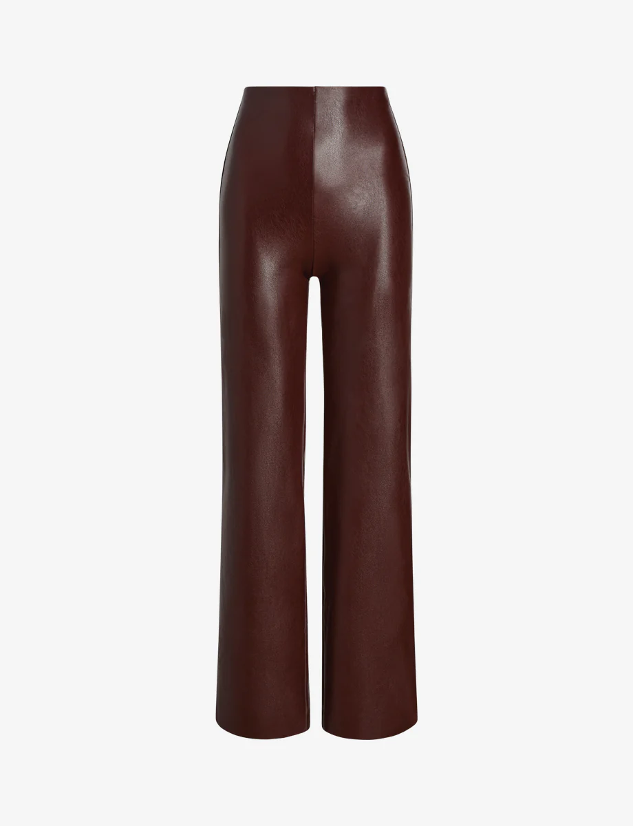 Faux Leather Wide Leg Pant - Image 26