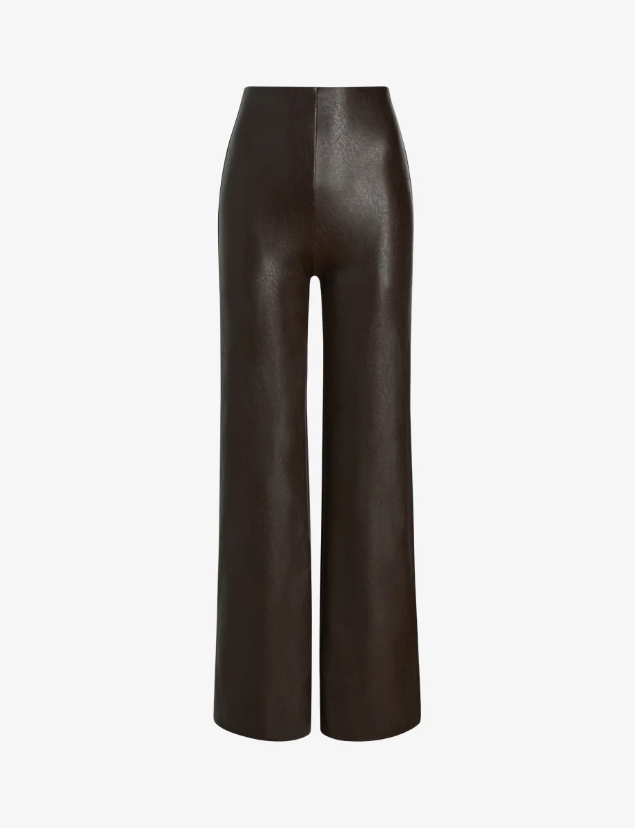 Faux Leather Wide Leg Pant - Image 33