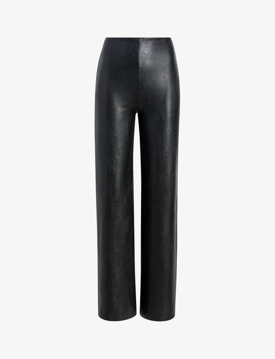Faux Leather Wide Leg Pant - Image 7