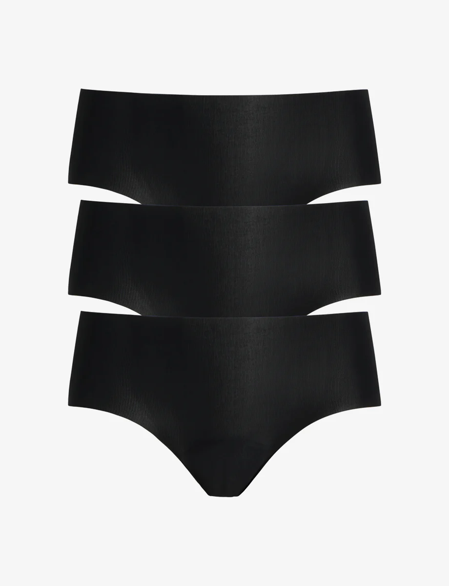 Invisible Rib One Size Bikini 3-Pack - Image 4