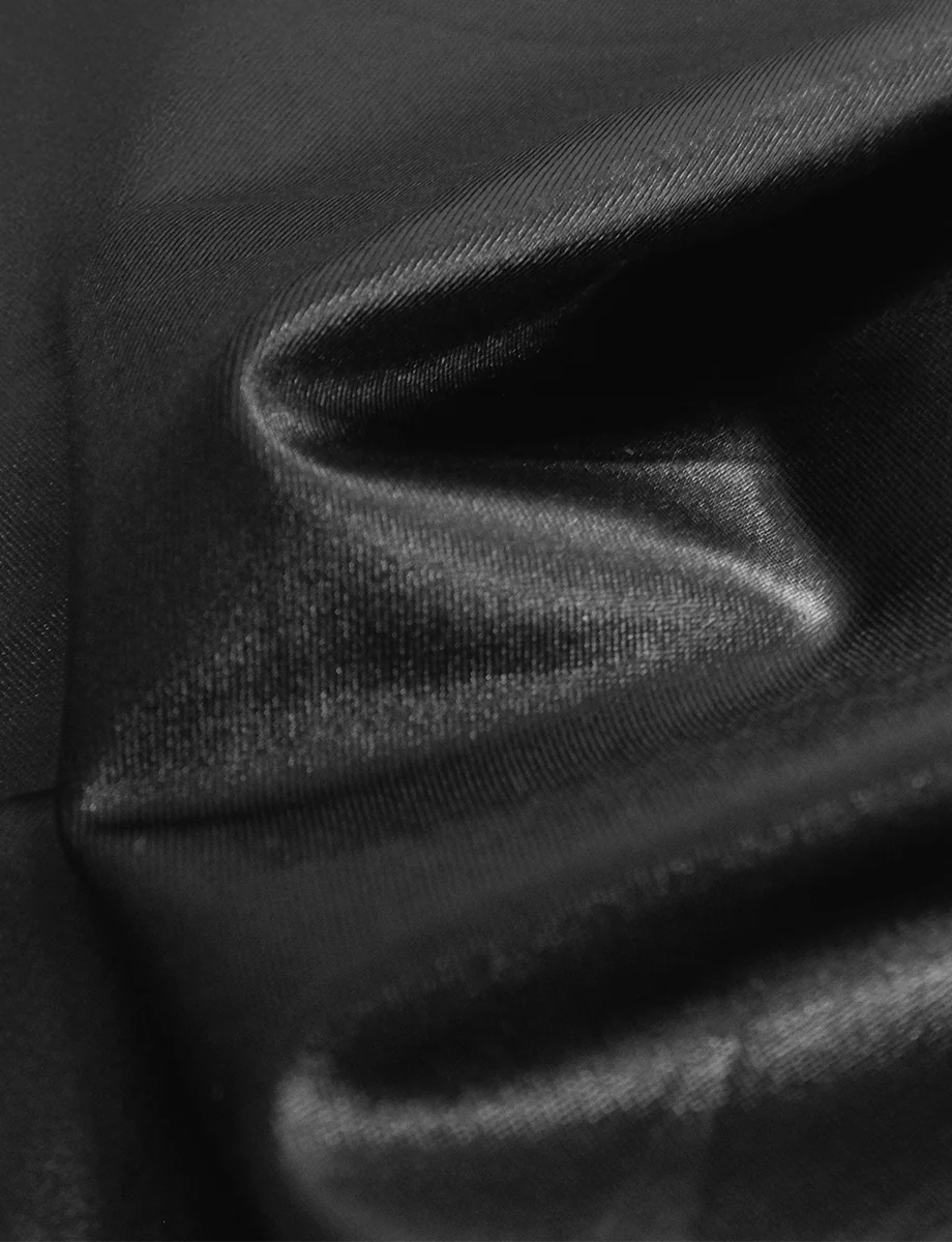 Matte Metallic Micro-Mini Skirt - Image 4