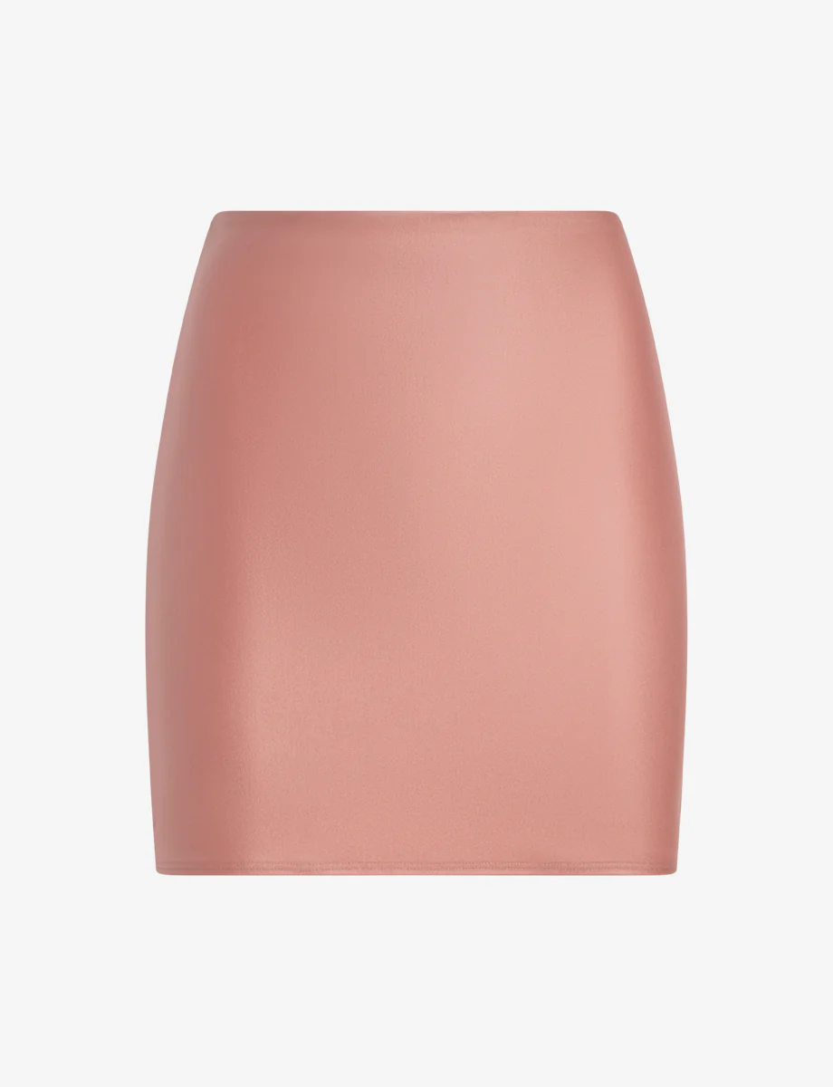 Matte Metallic Micro-Mini Skirt - Image 8