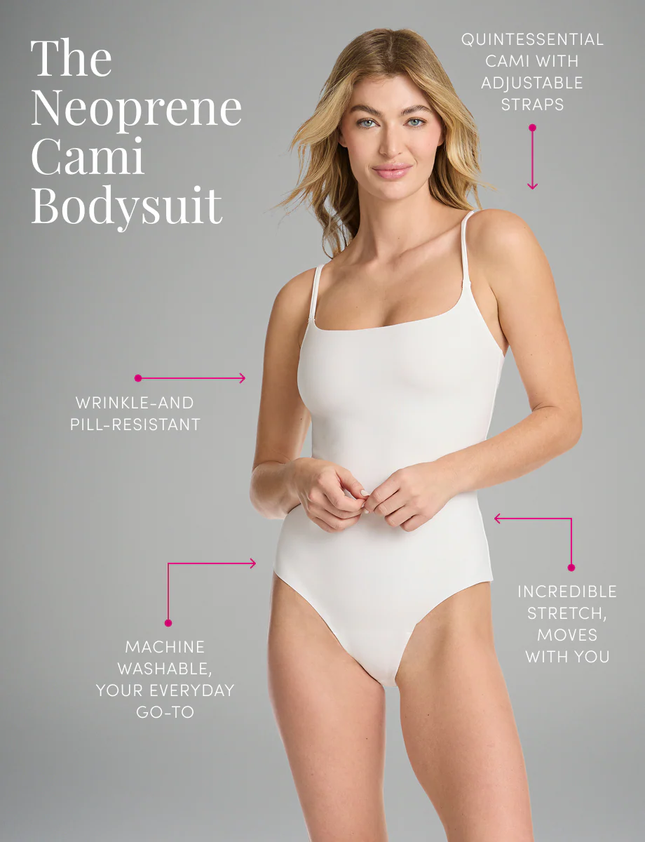 Neoprene Cami Bodysuit - Image 23