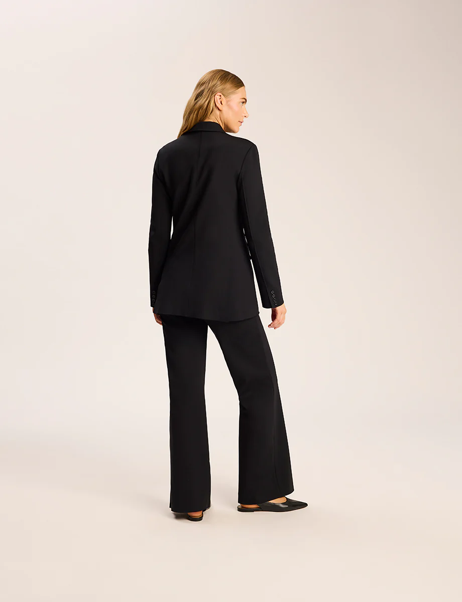 Neoprene CEO Wide Leg Trouser - Image 7