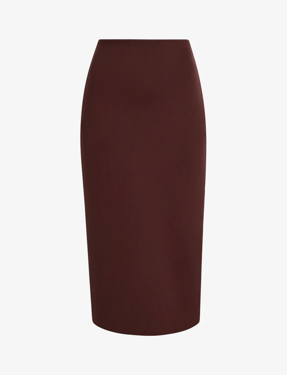 Neoprene CEO Midi Skirt - Image 11