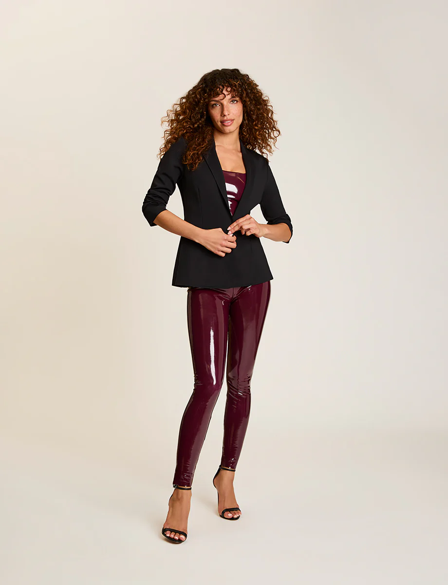 Faux Patent Leather Legging - Image 31