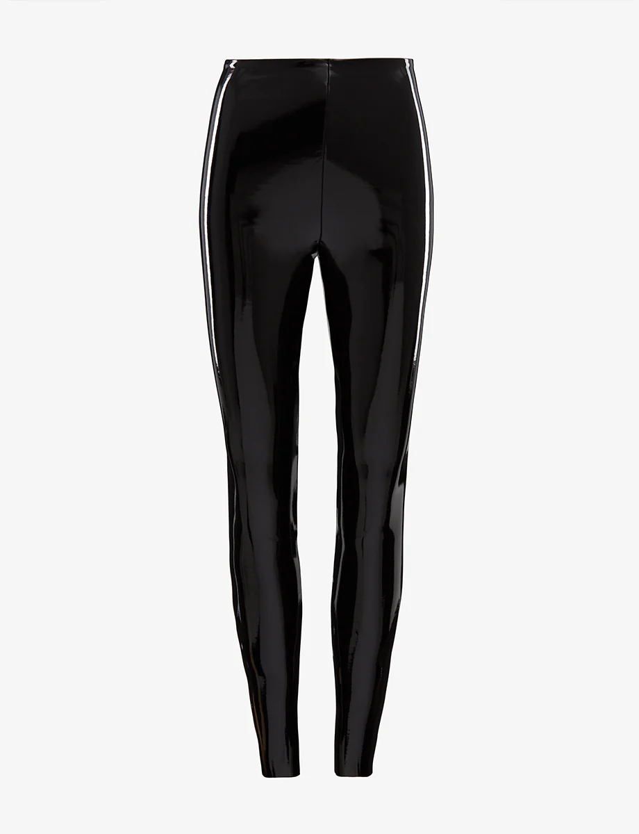 Faux Patent Leather Legging - Image 4