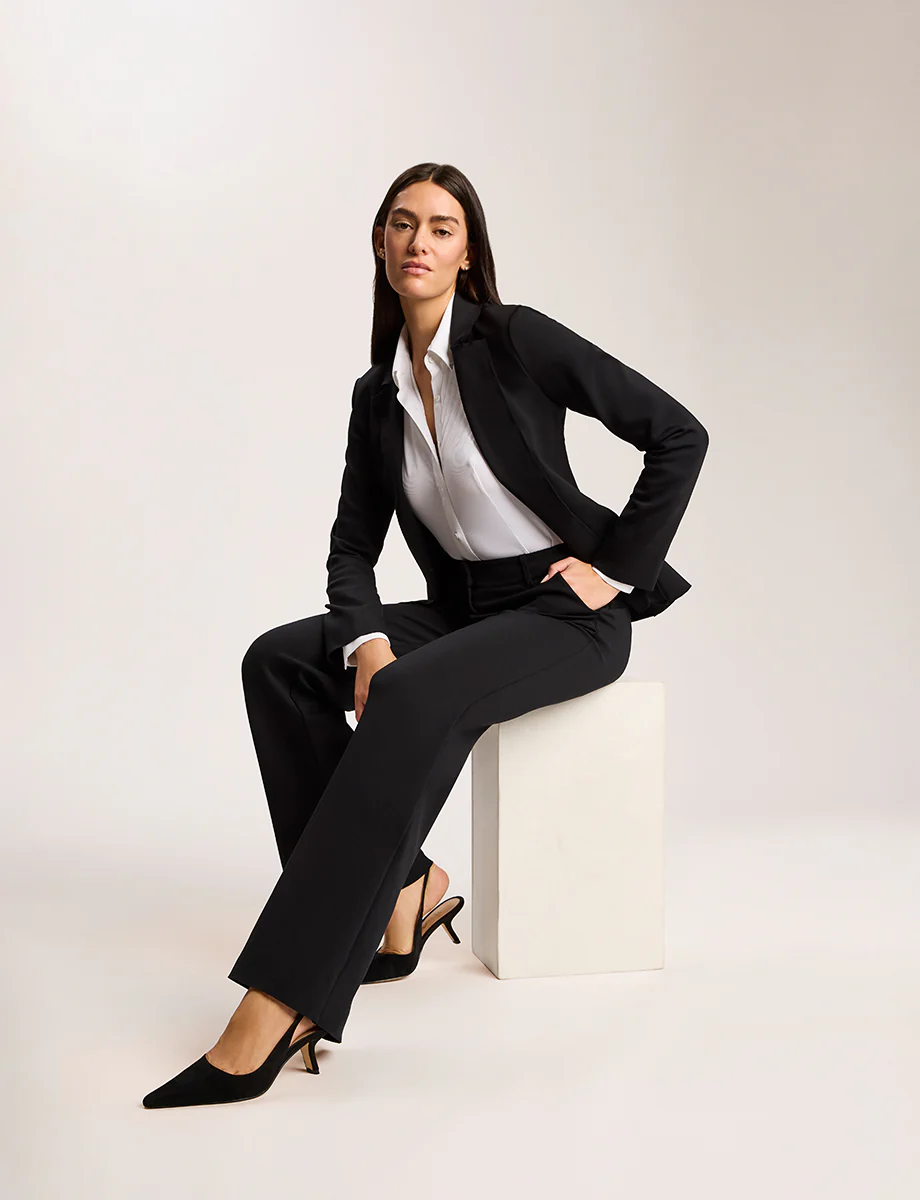 Classic Ribbed Button Down Bodysuit - Image 3