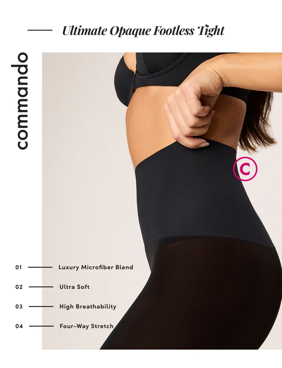 Ultimate Opaque Footless Tight - Image 4