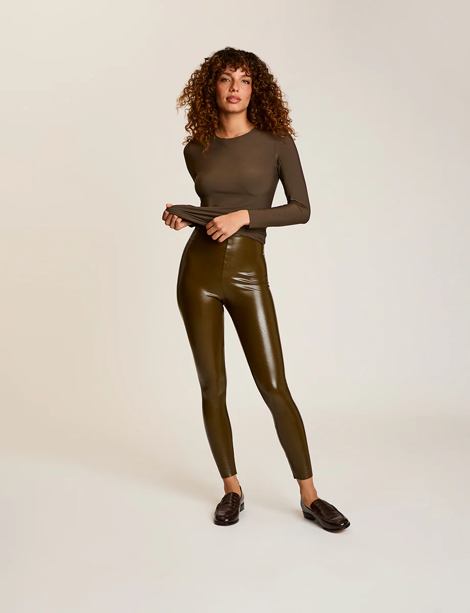 Faux Leather Legging - Image 33